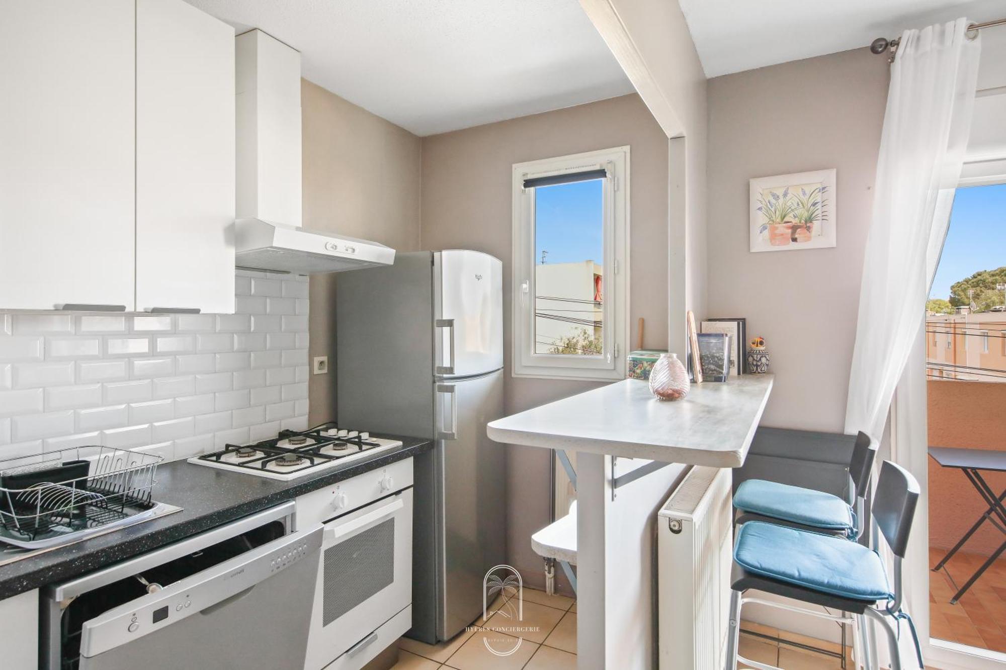 Hyeres Proche Centre - Appartement 1 Chambre Clim Pk Wifi By Hc Exterior foto