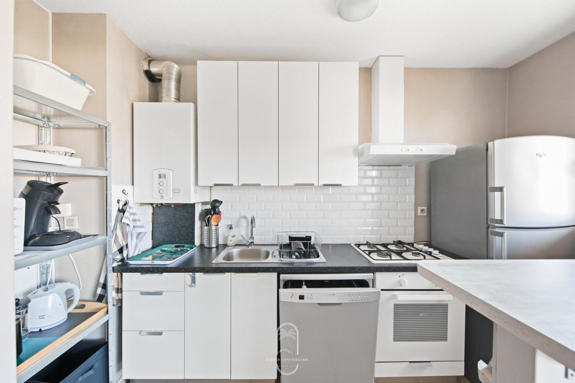 Hyeres Proche Centre - Appartement 1 Chambre Clim Pk Wifi By Hc Exterior foto