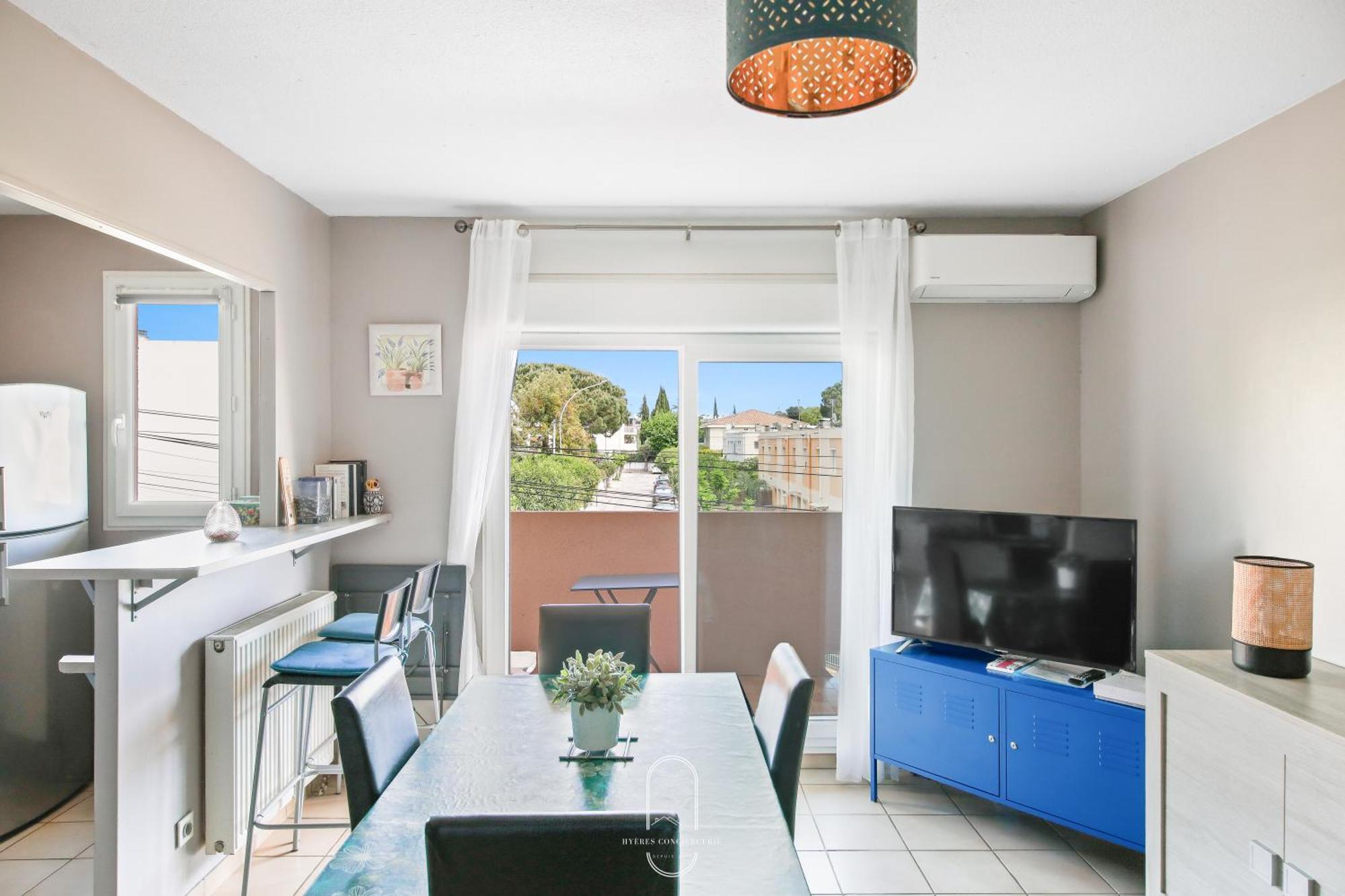 Hyeres Proche Centre - Appartement 1 Chambre Clim Pk Wifi By Hc Exterior foto